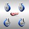 Service Caster 5 Inch 316SS Blue Polyurethane Wheel Swivel Bolt Hole Caster Brakes SCC, 2PK SCC-SS316BH20S514-PPUB-BLUE-2-TLB-2 - alternate 3